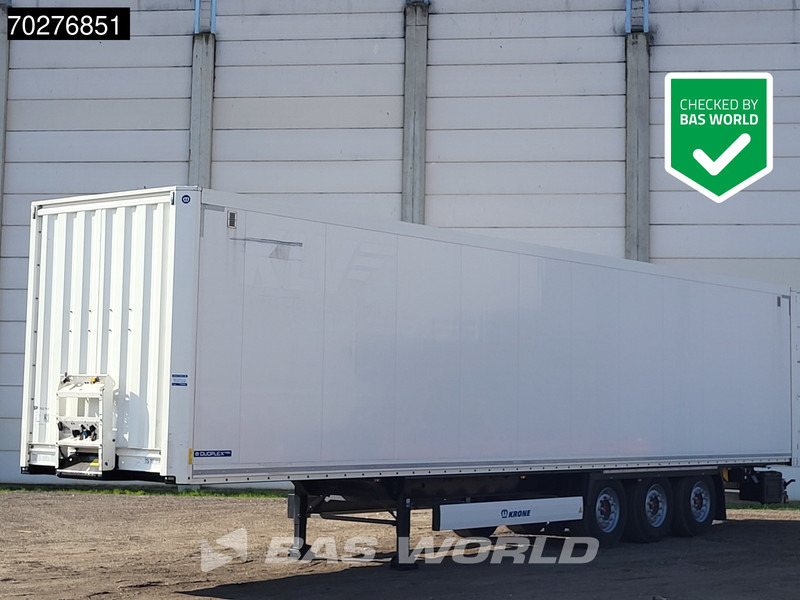 Semi-remorque fourgon Krone SD 3 axles Good Tyres Doppelstock Lift Axle: photos 1