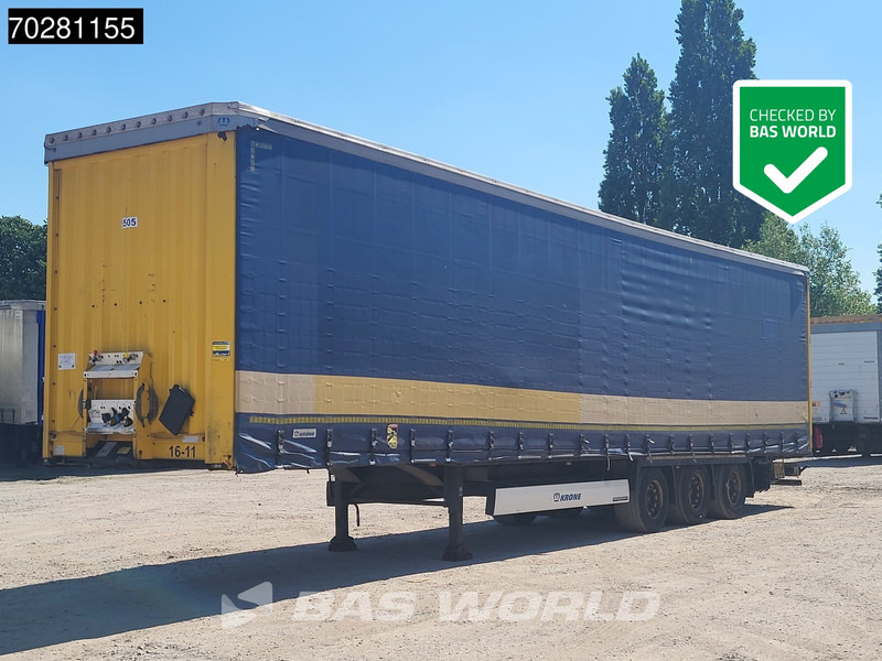 Krone SD Mega Hubdach Anti vandalsm SAF - Semi-remorque rideaux coulissants: photos 1 Krone SD Mega Hubdach Anti vandalsm SAF - Semi-remorque rideaux coulissants: photos 1