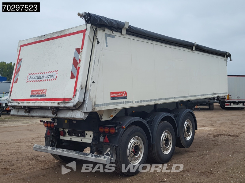Langendorf SKA 24/30 Liftachse 26m3 ALU - Semi-remorque benne: photos 5 Langendorf SKA 24/30 Liftachse 26m3 ALU - Semi-remorque benne: photos 5