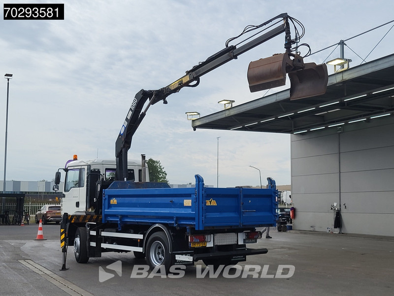 MAN TGA 18.310 TGA 4X2 NL-Truck HMF 1060 K2 Steelsuspension Euro 3 - Camion benne, Camion grue: photos 2 MAN TGA 18.310 TGA 4X2 NL-Truck HMF 1060 K2 Steelsuspension Euro 3 - Camion benne, Camion grue: photos 2