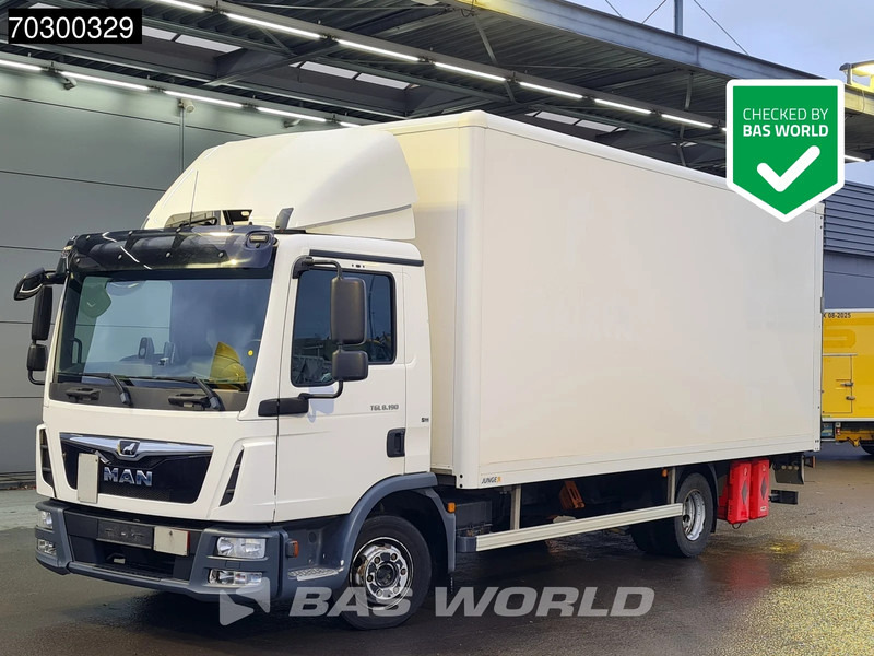 MAN TGL 8.190 4X2 8tonner 1000kg Ladebordwand Manual Euro 6 - Camion fourgon: photos 1 MAN TGL 8.190 4X2 8tonner 1000kg Ladebordwand Manual Euro 6 - Camion fourgon: photos 1