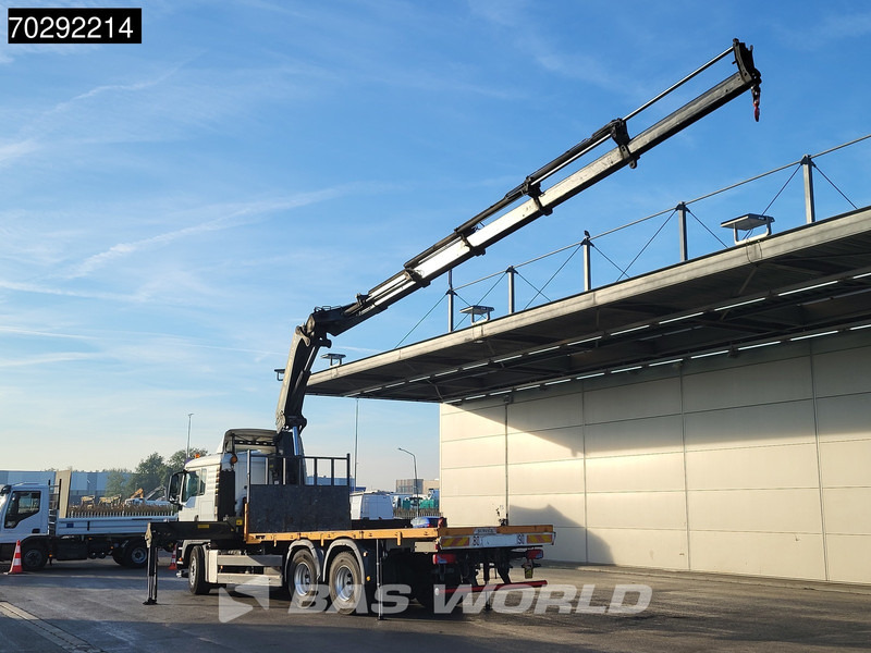 MAN TGS 26.440 6X4 Palfinger PK36002 Crane Retarder Steelsuspension Manual - Camion plateau, Camion grue: photos 2 MAN TGS 26.440 6X4 Palfinger PK36002 Crane Retarder Steelsuspension Manual - Camion plateau, Camion grue: photos 2