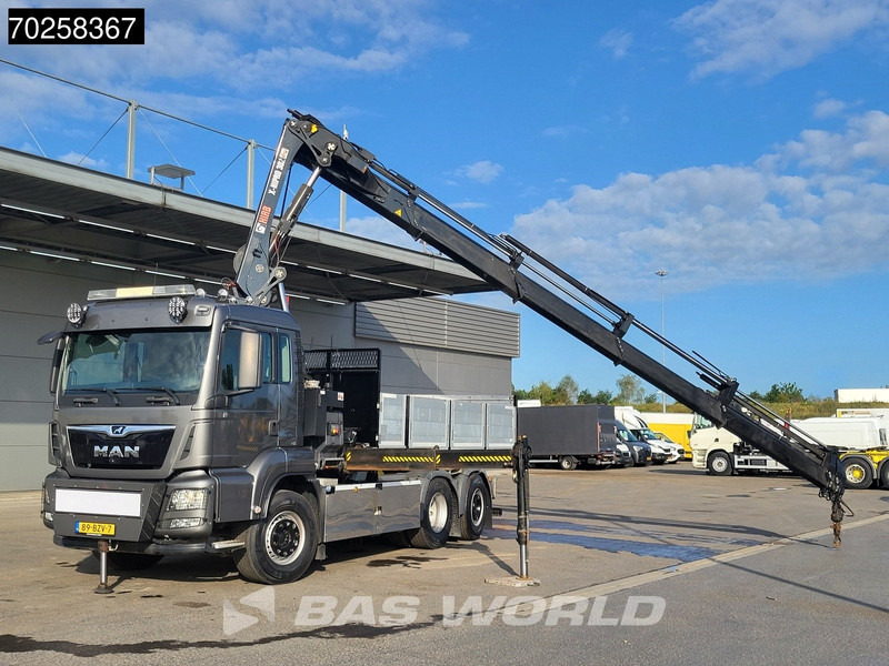 MAN TGS 26.500 6X2 Prepared NL-Truck NEW APK HIAB X-HIPRO 302 E-6 Crane Kran Fifth wheel - Camion benne, Camion grue: photos 5 MAN TGS 26.500 6X2 Prepared NL-Truck NEW APK HIAB X-HIPRO 302 E-6 Crane Kran Fifth wheel - Camion benne, Camion grue: photos 5