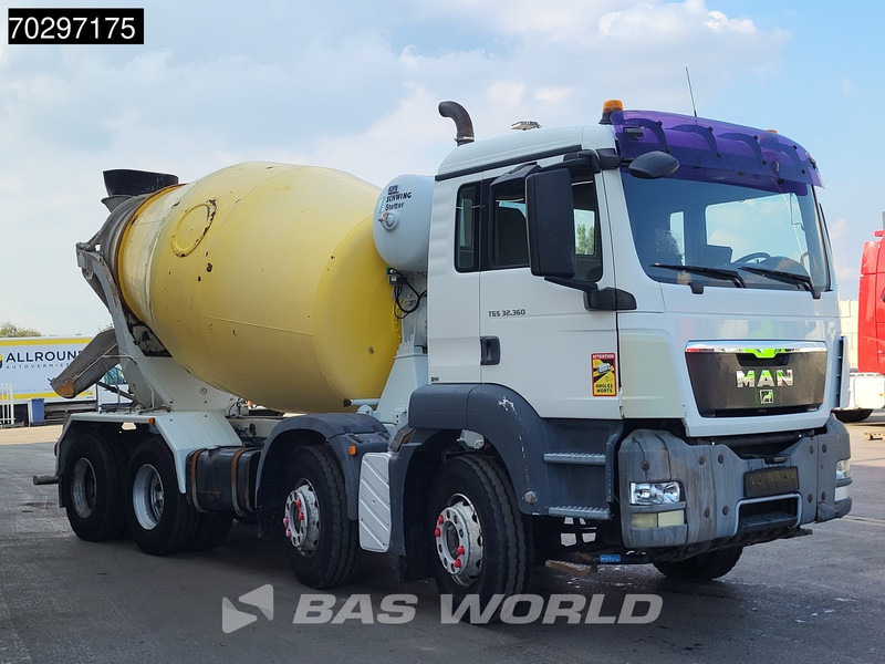MAN TGS 32.360 8X4 9m3 Schwing Stetter Mixer Manual Steelsuspension Euro 4 - Camion malaxeur: photos 3 MAN TGS 32.360 8X4 9m3 Schwing Stetter Mixer Manual Steelsuspension Euro 4 - Camion malaxeur: photos 3