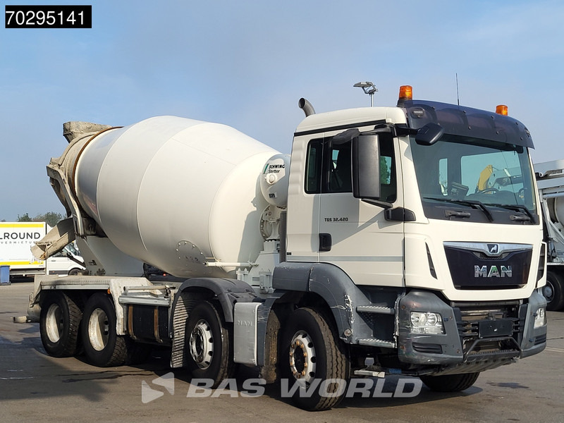 MAN TGS 32.420 8X4 9m3 Stetter Hydraulic SteelSuspension Euro 6 - Camion malaxeur: photos 3 MAN TGS 32.420 8X4 9m3 Stetter Hydraulic SteelSuspension Euro 6 - Camion malaxeur: photos 3