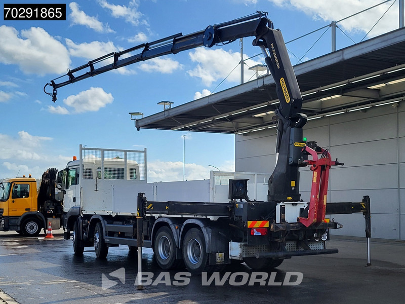 MAN TGS 35.400 8X4 Palfinger PK23002 SH Big-Axle Euro 6 - Camion plateau, Camion grue: photos 2 MAN TGS 35.400 8X4 Palfinger PK23002 SH Big-Axle Euro 6 - Camion plateau, Camion grue: photos 2