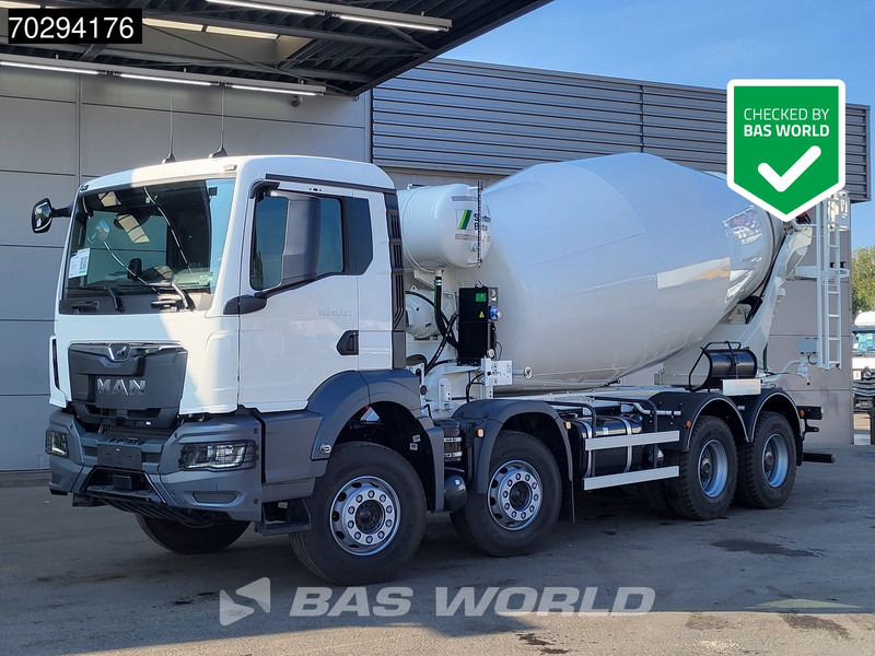 MAN TGS 41.440 8X4 NEW! 12m3 Stetter Mixer Big-Axle Steelsuspension Automatic Euro 6 - Camion malaxeur: photos 1 MAN TGS 41.440 8X4 NEW! 12m3 Stetter Mixer Big-Axle Steelsuspension Automatic Euro 6 - Camion malaxeur: photos 1