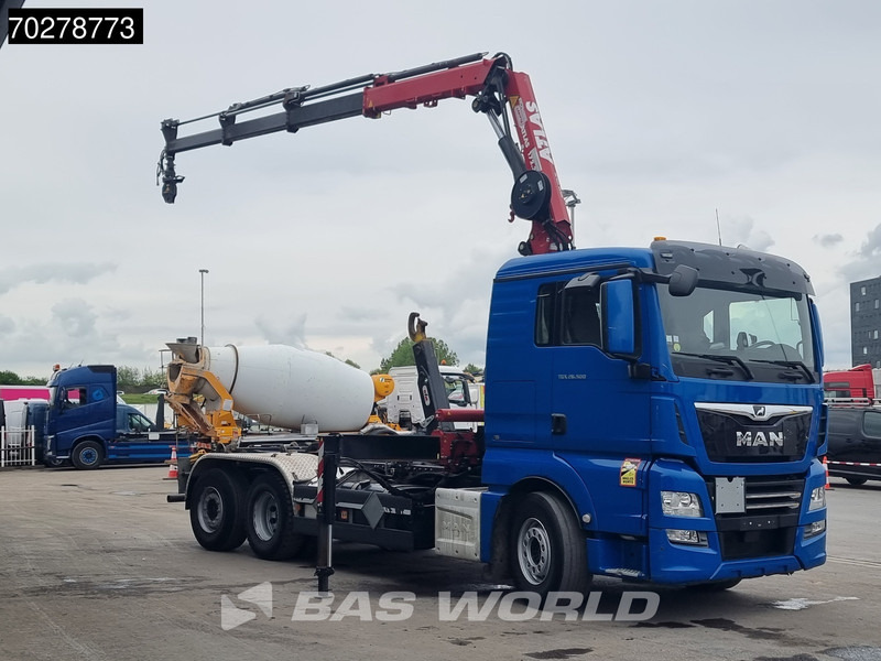 MAN TGX 26.500 6X2 Atlas 172.3E-A3 Crane Kran Hyva 20.51.SK Lift+lenkasche Euro 6 - Camion ampliroll, Camion grue: photos 2 MAN TGX 26.500 6X2 Atlas 172.3E-A3 Crane Kran Hyva 20.51.SK Lift+lenkasche Euro 6 - Camion ampliroll, Camion grue: photos 2