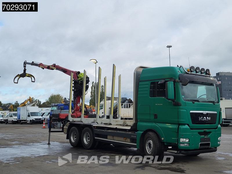 MAN TGX 26.540 6X4 TAJFUN L150Z.96 woodcrane Holztransport Manual Retarder Euro 5 - Camion grumier, Camion grue: photos 3 MAN TGX 26.540 6X4 TAJFUN L150Z.96 woodcrane Holztransport Manual Retarder Euro 5 - Camion grumier, Camion grue: photos 3