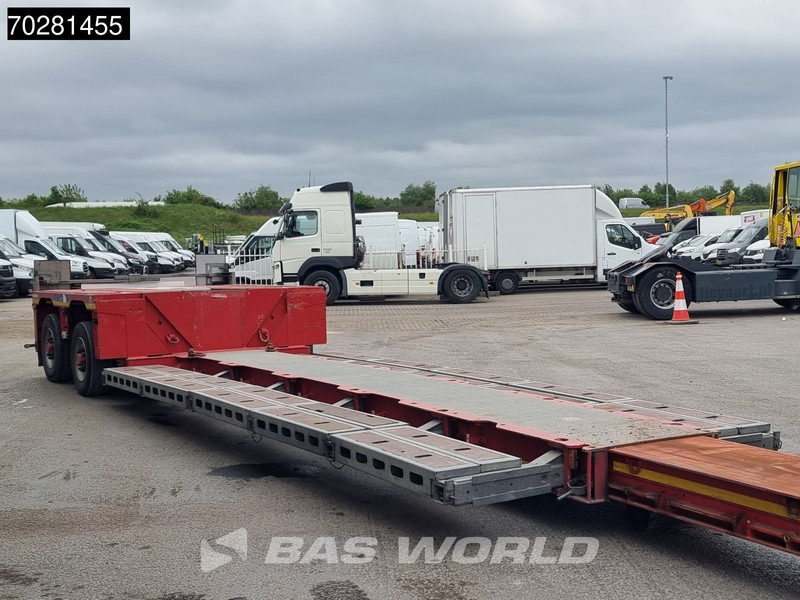 Semi-remorque surbaissé MEUSBURGER Type MPG-2 2 axles Extendable 2xLenkachse Gooseneck: photos 7