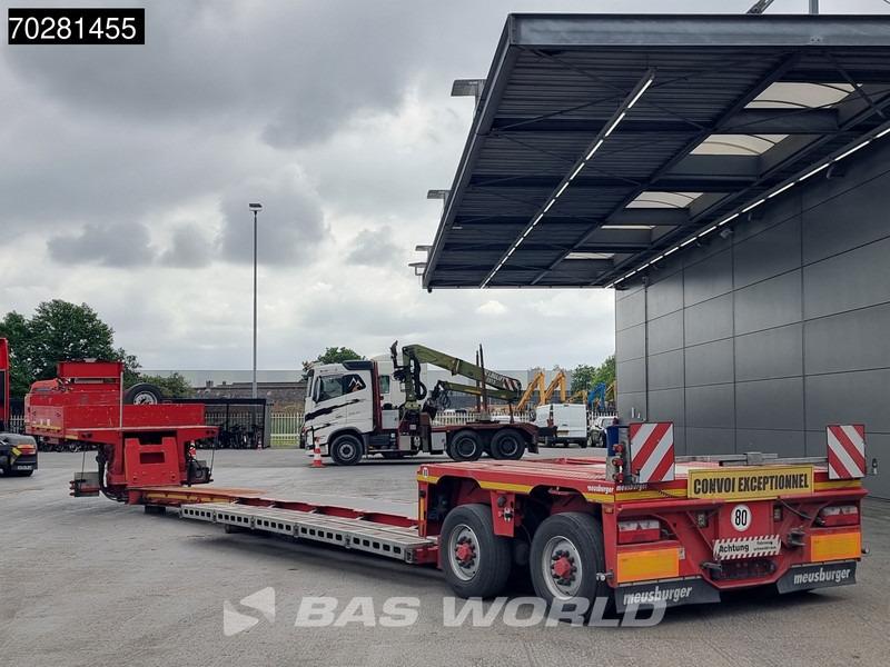 Semi-remorque surbaissé MEUSBURGER Type MPG-2 2 axles Extendable 2xLenkachse Gooseneck: photos 11