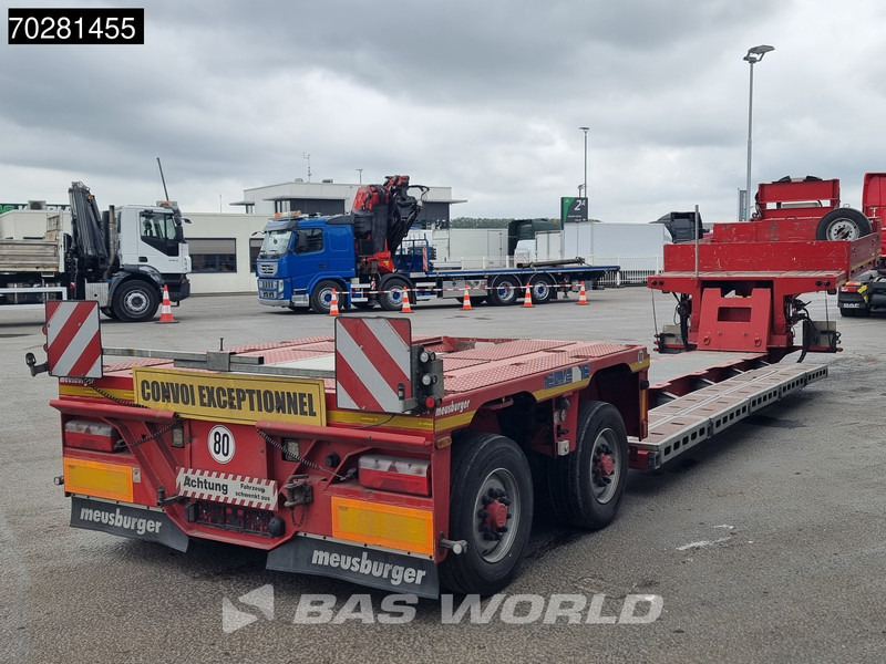 Semi-remorque surbaissé MEUSBURGER Type MPG-2 2 axles Extendable 2xLenkachse Gooseneck: photos 17