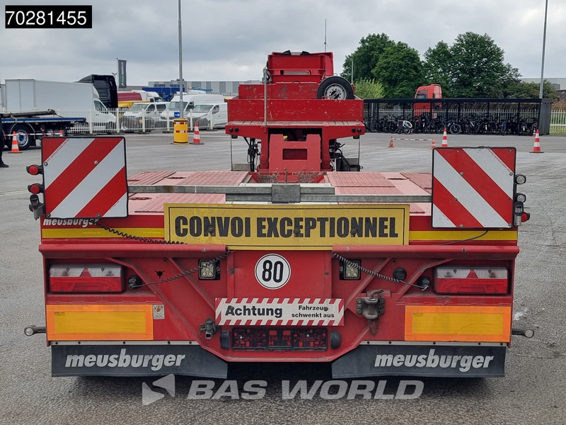 Semi-remorque surbaissé MEUSBURGER Type MPG-2 2 axles Extendable 2xLenkachse Gooseneck: photos 16