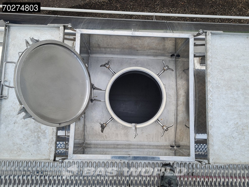 Semi-remorque citerne pour transport de la nourriture Magyar SR A1 Food 2 comp Inox steel Liftachse: photos 9 Semi-remorque citerne pour transport de la nourriture Magyar SR A1 Food 2 comp Inox steel Liftachse: photos 9