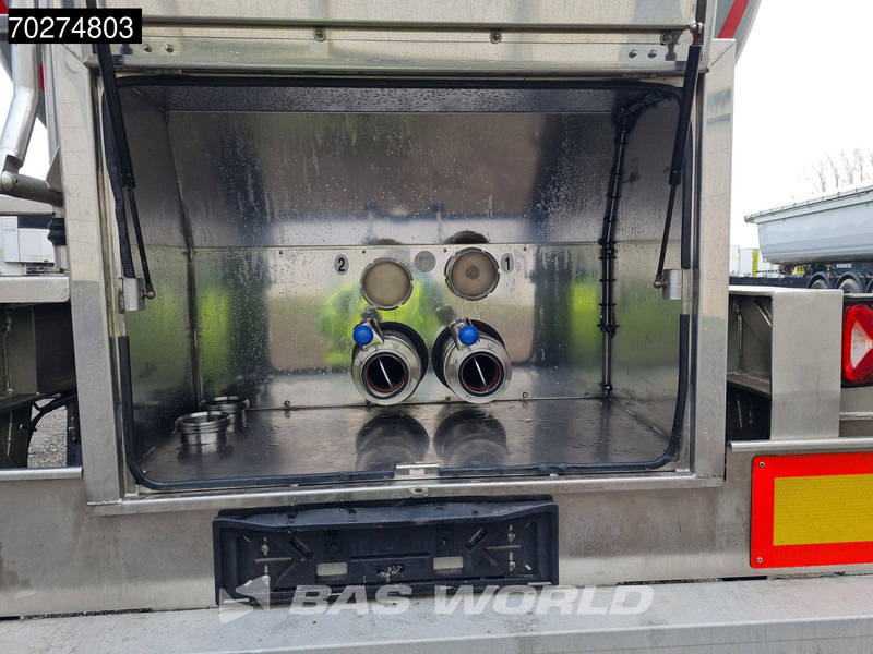 Semi-remorque citerne pour transport de la nourriture Magyar SR A1 Food 2 comp Inox steel Liftachse: photos 15 Semi-remorque citerne pour transport de la nourriture Magyar SR A1 Food 2 comp Inox steel Liftachse: photos 15