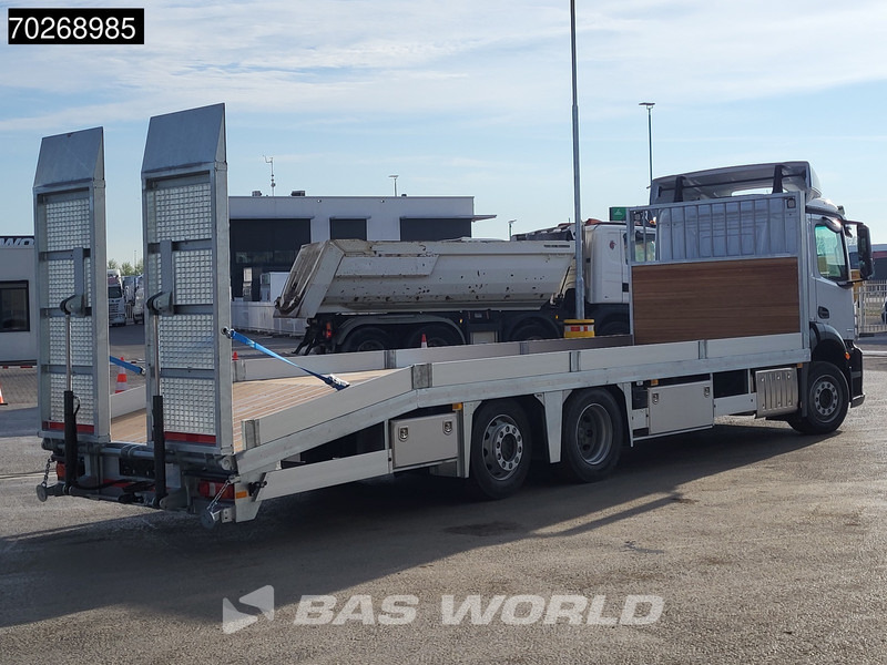 Mercedes-Benz Actros 2532 6X2 NEW! Machine tansporter Oprijwagen Lenkachse Navi Euro 6 - Camion porte-voitures: photos 5 Mercedes-Benz Actros 2532 6X2 NEW! Machine tansporter Oprijwagen Lenkachse Navi Euro 6 - Camion porte-voitures: photos 5
