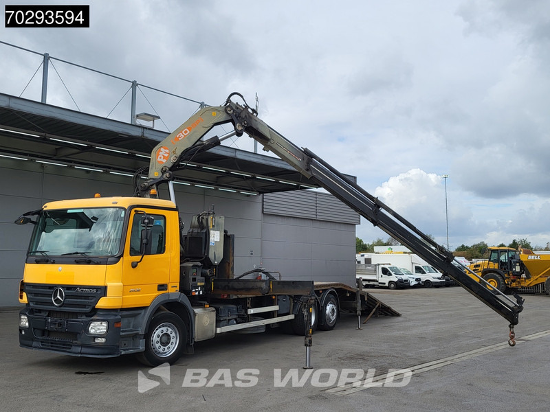Mercedes-Benz Actros 2532 6X2 PM 30 T/M Crane Kran Remote Lift+Steering Axle 3-Pedals - Camion plateau, Camion grue: photos 5 Mercedes-Benz Actros 2532 6X2 PM 30 T/M Crane Kran Remote Lift+Steering Axle 3-Pedals - Camion plateau, Camion grue: photos 5