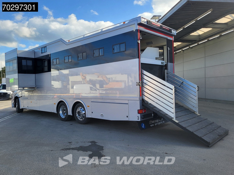 Mercedes-Benz Actros 2551 6X2 Pferdetransport Horse truck + Living Standairco Navi ACC Automatic Euro 6 - Camion chevaux: photos 2 Mercedes-Benz Actros 2551 6X2 Pferdetransport Horse truck + Living Standairco Navi ACC Automatic Euro 6 - Camion chevaux: photos 2
