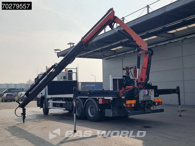 Camion plateau, Camion grue Mercedes-Benz Actros 2641 6X4 Palfinger PK18002-EH Remote Full Steel Euro 5: photos 6