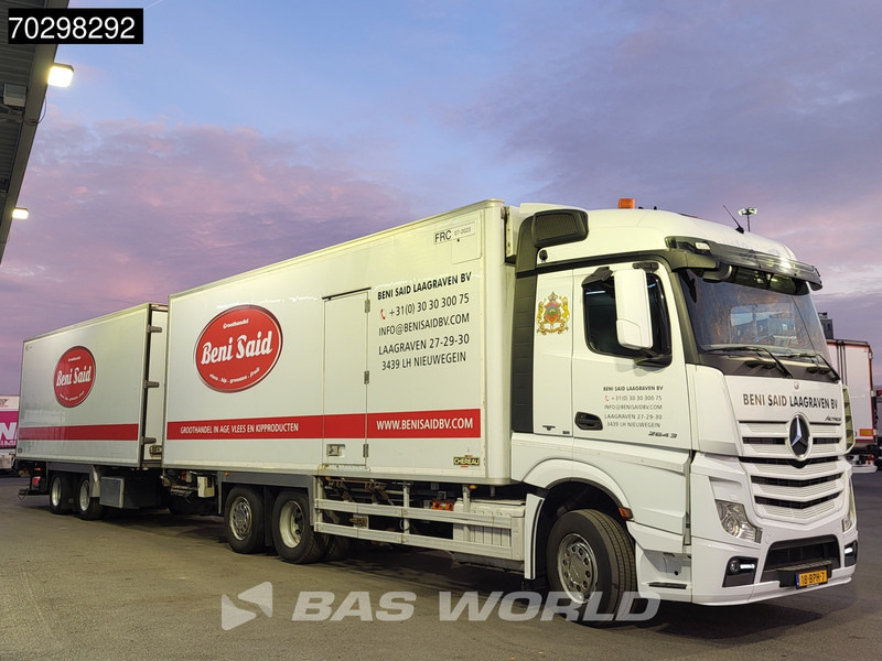 Mercedes-Benz Actros 2643 6X2 NL-Combi Frigoblock FB-FIL2 2tons Ladebordwand Retarder Automatic Xenon - Camion frigorifique: photos 3 Mercedes-Benz Actros 2643 6X2 NL-Combi Frigoblock FB-FIL2 2tons Ladebordwand Retarder Automatic Xenon - Camion frigorifique: photos 3