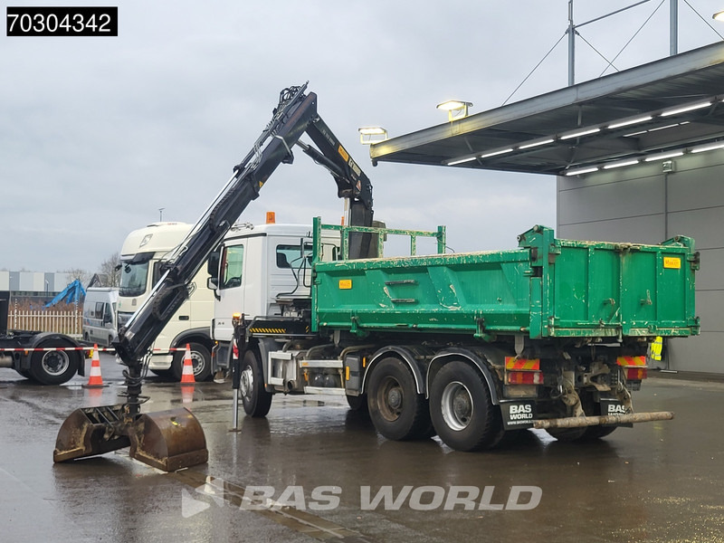 Mercedes-Benz Actros 2646 Actros 6X4 HIAB 122 BS-2 HIDUO Crane Kran 3-way tipper Big-Axle Euro 5 - Camion benne, Camion grue: photos 5 Mercedes-Benz Actros 2646 Actros 6X4 HIAB 122 BS-2 HIDUO Crane Kran 3-way tipper Big-Axle Euro 5 - Camion benne, Camion grue: photos 5