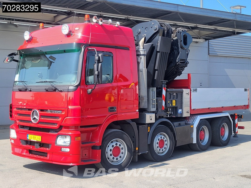 Mercedes-Benz Actros 2648 850 8X4 Effer 850/9S Kran Fifth wheel Big-Axle Automatic Euro 5 - Camion plateau, Camion grue: photos 2 Mercedes-Benz Actros 2648 850 8X4 Effer 850/9S Kran Fifth wheel Big-Axle Automatic Euro 5 - Camion plateau, Camion grue: photos 2