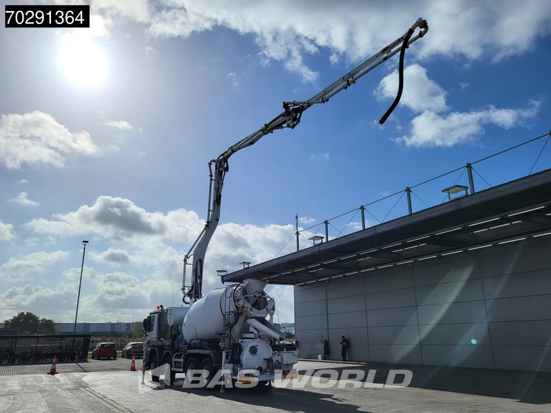 Mercedes-Benz Actros 3241 8X4 Cifa MK24.4Z Pompe+Mixer Retarder 3-Pedals Steelsuspension Big-Axle Euro 5 - Camion pompe: photos 2 Mercedes-Benz Actros 3241 8X4 Cifa MK24.4Z Pompe+Mixer Retarder 3-Pedals Steelsuspension Big-Axle Euro 5 - Camion pompe: photos 2