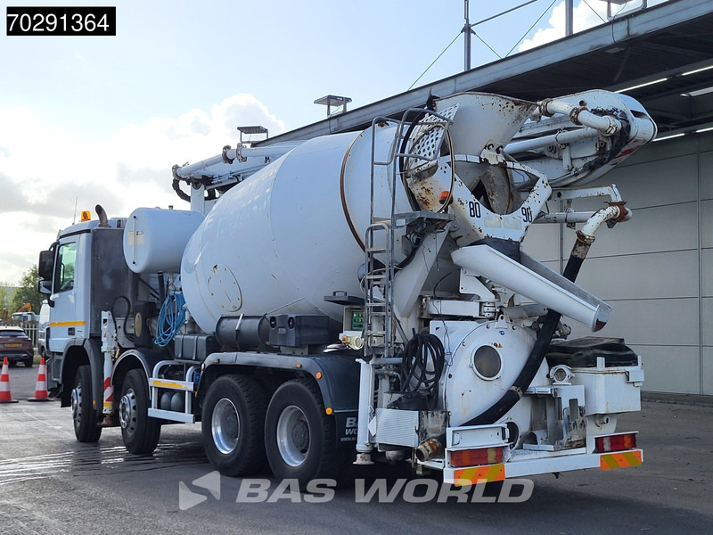 Camion pompe Mercedes-Benz Actros 3241 8X4 Cifa MK24.4Z Pompe+Mixer Retarder 3-Pedals Steelsuspension Big-Axle Euro 5: photos 15