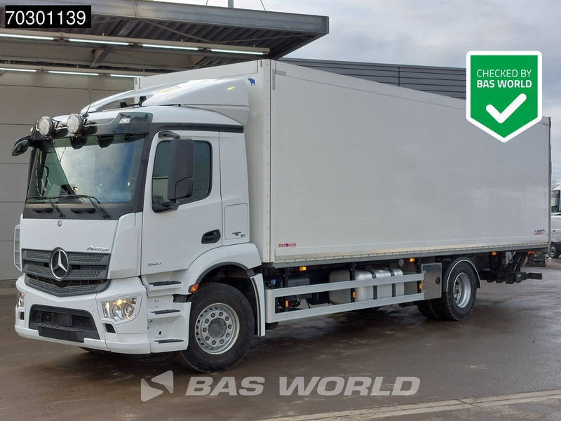 Mercedes-Benz Antos 1827 Antos 4X2 19tonner LOW Mileage! Automatic 1500kg Ladebordwand Euro 6 - Camion fourgon: photos 1 Mercedes-Benz Antos 1827 Antos 4X2 19tonner LOW Mileage! Automatic 1500kg Ladebordwand Euro 6 - Camion fourgon: photos 1