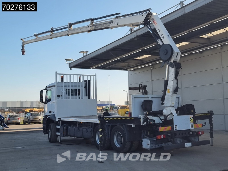 Mercedes-Benz Arocs 2636 6X4 HIAB X-HIDUO 188 ES-S Crane Kran Big axle Euro 6 - Camion plateau, Camion grue: photos 2 Mercedes-Benz Arocs 2636 6X4 HIAB X-HIDUO 188 ES-S Crane Kran Big axle Euro 6 - Camion plateau, Camion grue: photos 2
