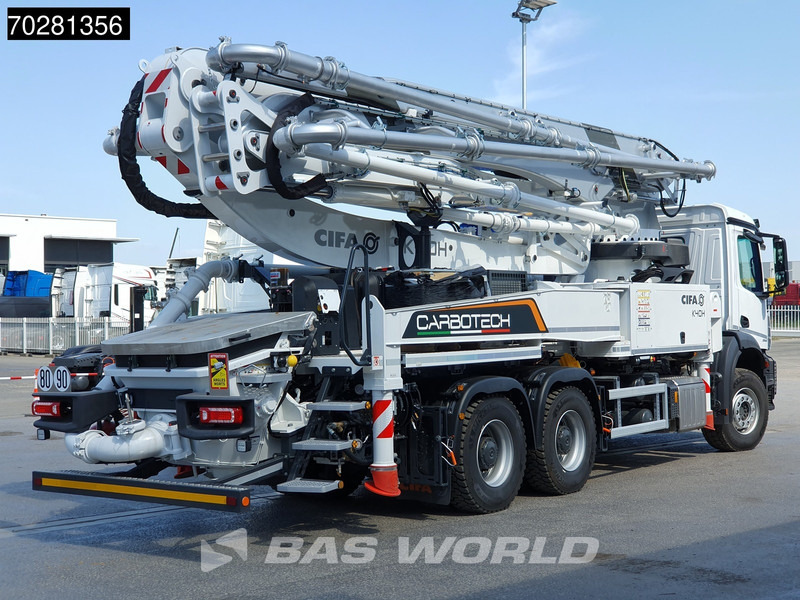 Mercedes-Benz Arocs 3343 6X4 CIFA K40H Carbotech Pump 5 arm Big-Axle Navi Euro 6 - Camion pompe: photos 3 Mercedes-Benz Arocs 3343 6X4 CIFA K40H Carbotech Pump 5 arm Big-Axle Navi Euro 6 - Camion pompe: photos 3