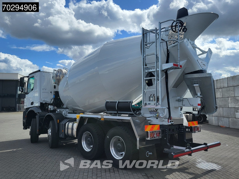 Mercedes-Benz Arocs 3743 8X4 New! 10m3 FML BSH 103 Mixer Steelsuspension Big-Axle Automatic Euro 6 - Camion malaxeur: photos 2 Mercedes-Benz Arocs 3743 8X4 New! 10m3 FML BSH 103 Mixer Steelsuspension Big-Axle Automatic Euro 6 - Camion malaxeur: photos 2