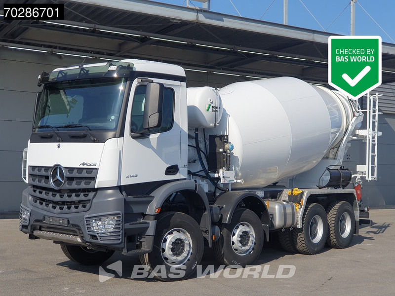 Mercedes-Benz Arocs 4142 8X4 NEW! Schwing Stetter AM 10m3 FHC BL Mixer Manual Euro 3 - Camion malaxeur: photos 1 Mercedes-Benz Arocs 4142 8X4 NEW! Schwing Stetter AM 10m3 FHC BL Mixer Manual Euro 3 - Camion malaxeur: photos 1