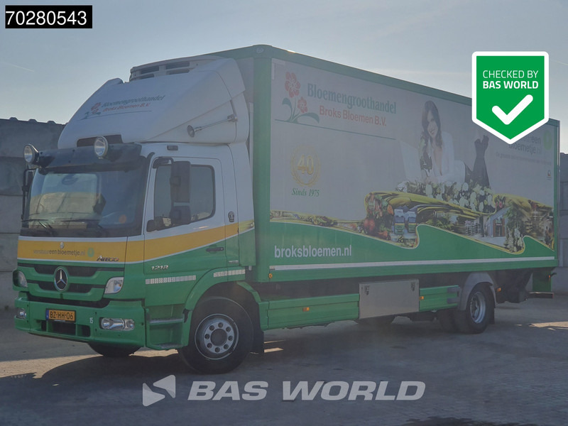 Mercedes-Benz Atego 1218 Atego 4X2 12t NL-Truck Mitsubishi TDJ430D cooler 1500kg Ladebordwand Euro 5 - Camion frigorifique: photos 1 Mercedes-Benz Atego 1218 Atego 4X2 12t NL-Truck Mitsubishi TDJ430D cooler 1500kg Ladebordwand Euro 5 - Camion frigorifique: photos 1