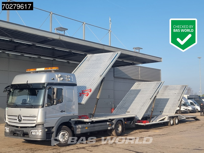 Mercedes-Benz Atego 1230 4X2 Kuvvetli car transporter 6 spots Hydrl. Winch Automatic Euro 6 - Camion porte-voitures: photos 1 Mercedes-Benz Atego 1230 4X2 Kuvvetli car transporter 6 spots Hydrl. Winch Automatic Euro 6 - Camion porte-voitures: photos 1