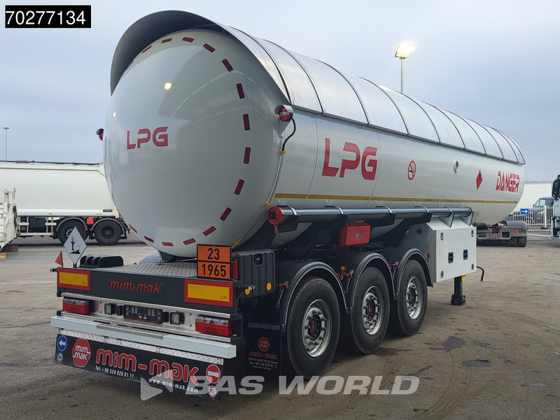 Mim-Mak LPG TRANSPORT TANK 3 axles NEW 48m3 Liftachse Gas ADR - Semi-remorque citerne: photos 5 Mim-Mak LPG TRANSPORT TANK 3 axles NEW 48m3 Liftachse Gas ADR - Semi-remorque citerne: photos 5
