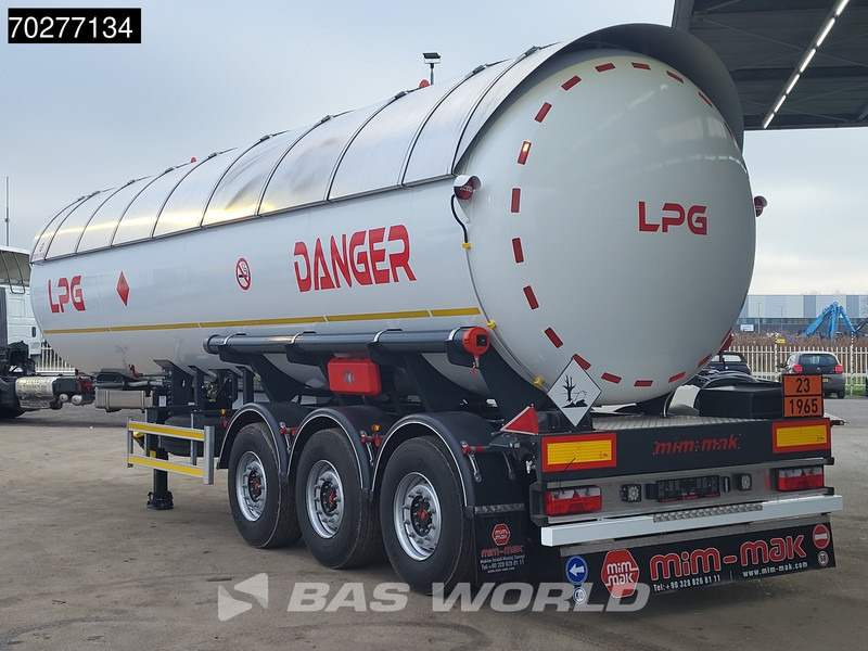 Mim-Mak LPG TRANSPORT TANK 3 axles NEW 48m3 Liftachse Gas ADR - Semi-remorque citerne: photos 2 Mim-Mak LPG TRANSPORT TANK 3 axles NEW 48m3 Liftachse Gas ADR - Semi-remorque citerne: photos 2