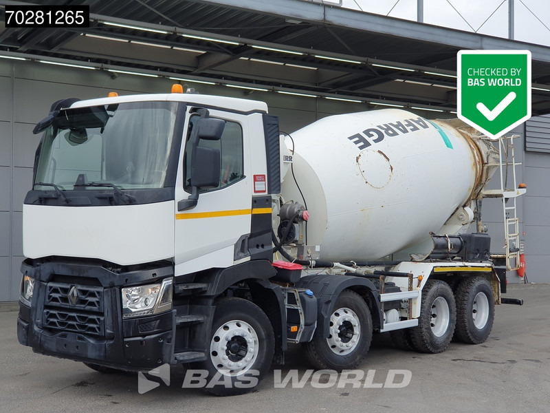 Renault C 430 8X4 9m3 Liebherr Mixer VEB Automatic Steel supension Euro 6 - Camion malaxeur: photos 1 Renault C 430 8X4 9m3 Liebherr Mixer VEB Automatic Steel supension Euro 6 - Camion malaxeur: photos 1