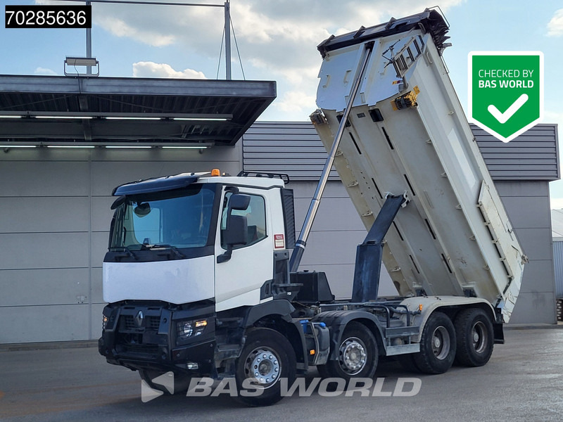 Renault C 460 8X4 17m3 Meiller tipper Automatic Big-Axle Euro 6 - Camion benne: photos 1 Renault C 460 8X4 17m3 Meiller tipper Automatic Big-Axle Euro 6 - Camion benne: photos 1
