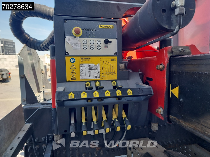 Camion plateau, Camion grue Renault C 480 8X4 Palfinger 24.001 SLD5 Kran Crane Lift-Lenkachse Euro 6: photos 11