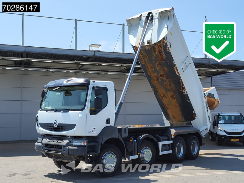 Renault Kerax 460 8X4 17m3 tipper Automatic Big-Axle Retarder Steel suspension Euro 5 - Camion benne: photos 1 Renault Kerax 460 8X4 17m3 tipper Automatic Big-Axle Retarder Steel suspension Euro 5 - Camion benne: photos 1