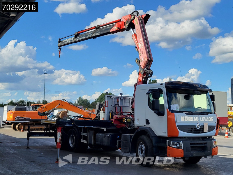 Renault Premium 370 6X2 Fassi F330B.23 Kran Crane Manual Big-Axle Lift-Axle Euro 4 - Camion plateau, Camion grue: photos 3 Renault Premium 370 6X2 Fassi F330B.23 Kran Crane Manual Big-Axle Lift-Axle Euro 4 - Camion plateau, Camion grue: photos 3