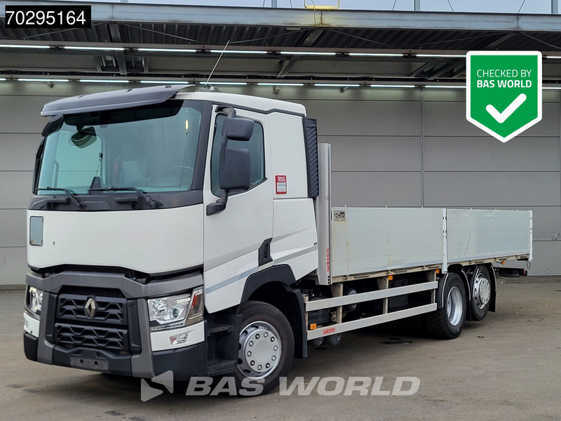 Renault T 440 6X2 750cm box Lift-Axle Automatic ADR Euro 6 - Camion plateau: photos 1 Renault T 440 6X2 750cm box Lift-Axle Automatic ADR Euro 6 - Camion plateau: photos 1