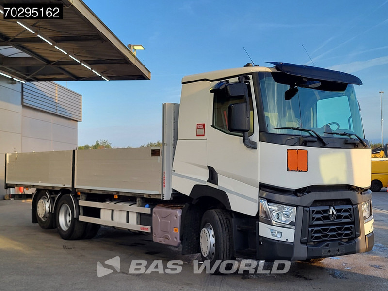 Renault T 440 6X2 750cm open box forklift preparation ADR Automatic Lift-Axle Euro 6 - Camion plateau: photos 3 Renault T 440 6X2 750cm open box forklift preparation ADR Automatic Lift-Axle Euro 6 - Camion plateau: photos 3