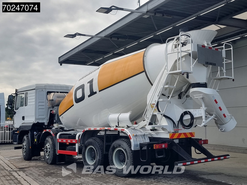 SHACMAN M3000 S 8X4 NEW! 8m3 Liebherr Mixer Big-Axle Steelsuspension - Camion malaxeur: photos 2 SHACMAN M3000 S 8X4 NEW! 8m3 Liebherr Mixer Big-Axle Steelsuspension - Camion malaxeur: photos 2