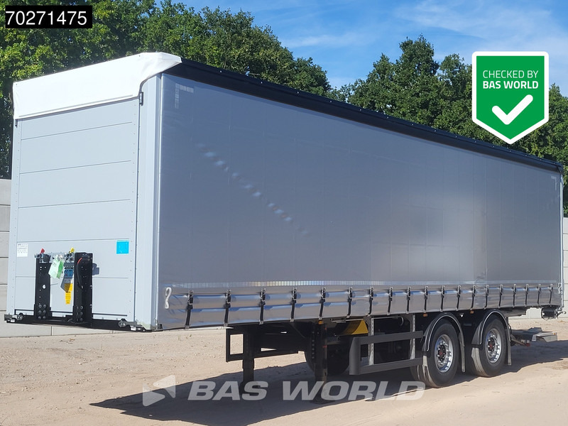 SYSTEM TRAILERS LPRS18 NEW Tailgate Lenkachse Hartholz-Bodenn - Semi-remorque rideaux coulissants: photos 1 SYSTEM TRAILERS LPRS18 NEW Tailgate Lenkachse Hartholz-Bodenn - Semi-remorque rideaux coulissants: photos 1