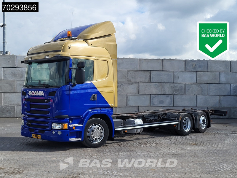 Scania G410 6X2 NL-Truck Retarder Hydarulic ACC Euro 6 - Camion porte-conteneur/ Caisse mobile: photos 1 Scania G410 6X2 NL-Truck Retarder Hydarulic ACC Euro 6 - Camion porte-conteneur/ Caisse mobile: photos 1