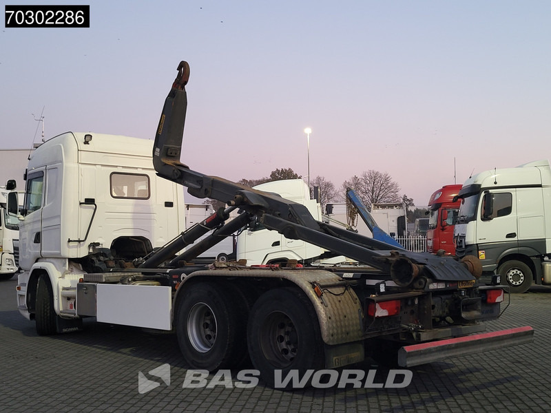 Scania G450 6X2 HIAB XR21Z59 containersystem 3-pedals Retarder Lift-Axle Euro 6 - Camion ampliroll: photos 2 Scania G450 6X2 HIAB XR21Z59 containersystem 3-pedals Retarder Lift-Axle Euro 6 - Camion ampliroll: photos 2