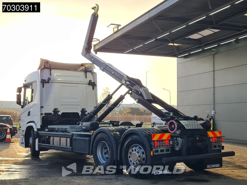 Scania G460 6X2 NEW! 20tons HIAB Containersystem Lift+Steering Axle Automatic Retarder Euro 6 - Camion ampliroll: photos 2 Scania G460 6X2 NEW! 20tons HIAB Containersystem Lift+Steering Axle Automatic Retarder Euro 6 - Camion ampliroll: photos 2