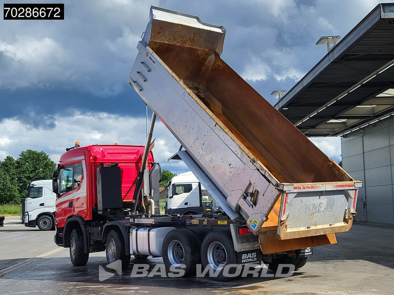 Scania G500 G 8X4 15m3 Istrail Tipper Retarder 3-Pedals Steel suspension Big-Axle Navi Euro 6 - Camion benne: photos 2 Scania G500 G 8X4 15m3 Istrail Tipper Retarder 3-Pedals Steel suspension Big-Axle Navi Euro 6 - Camion benne: photos 2
